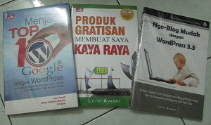 Buku-buku yang pernah aku tulis dan berhasil diterbitkan