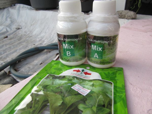Benih dan Nutrisi siap pakai